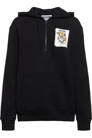 Moschino Sudadera De Algodón Jersey Con Capucha