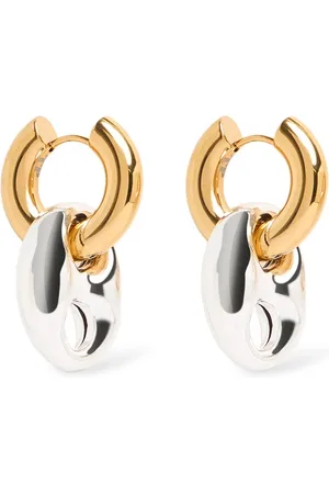 Timeless Pearly Pendientes De Aro Con Cadena