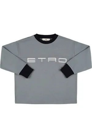 Etro Sudadera De Felpa De Algodón Con Logo