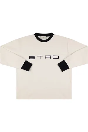 Etro Sudadera De Felpa De Algodón Con Logo