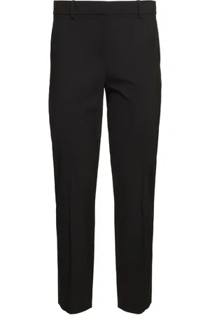 THEORY Pantalones Rectos De Lana
