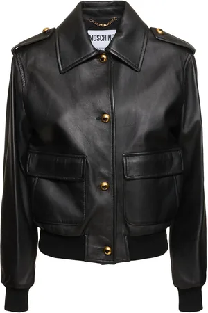 Moschino Chaqueta De Piel