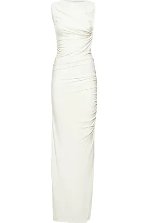CHRISTOPHER ESBER Vestido Largo De Jersey Sin Mangas