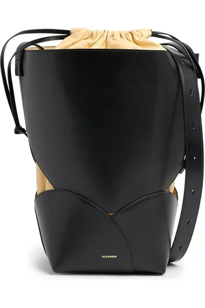 Jil Sander Bolso Bucket Mediano Ellipse De Piel