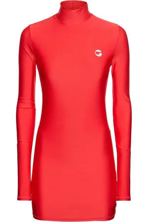 COPERNI Vestido Corto De Jersey Con Cuello Alto