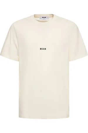 Msgm Camiseta De Algodón