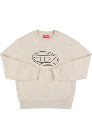 Diesel Sudadera De Algodón Con Logo
