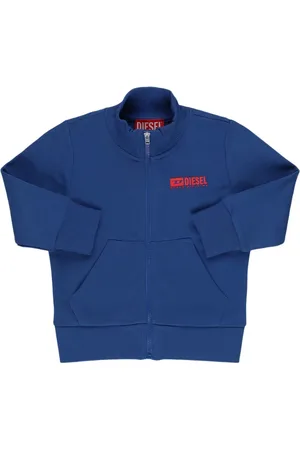 Diesel Sudadera De Algodón Con Logo