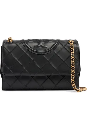 Tory Burch Bolso De Hombro Fleming De Piel Suave