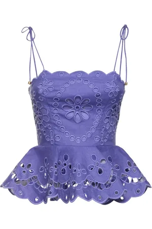 ZIMMERMANN Top Festoneado Bordado