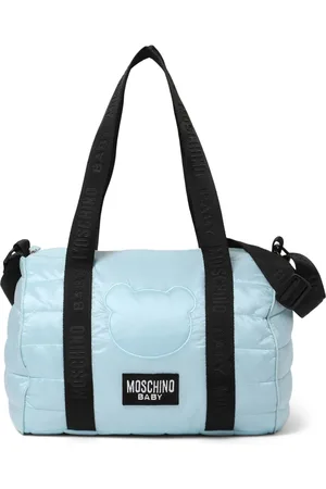 Moschino Bolso Cambiador Y Colchoneta De Nylon