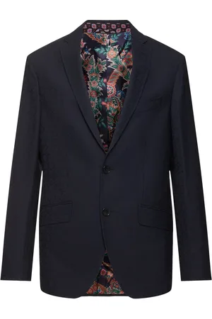 Etro Blazer De Lana Y Cashmere