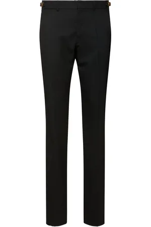 VERSACE Pantalones Formales De Lana