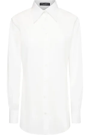Dolce & Gabbana Camisa De Popelina De Algodón