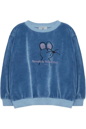 Weekend House Kids Sudadera De Algodón Orgánico Bordada