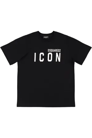Dsquared2 Camiseta De Jersey De Algodón Estampada
