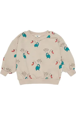 Weekend House Kids Sudadera De Algodón Orgánico Estampada
