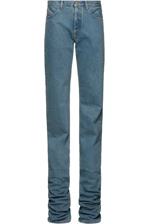 The Attico Jeans Rectos De Algodón