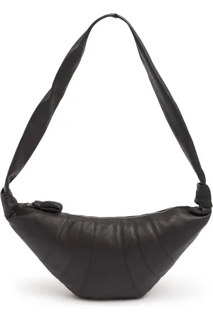 LEMAIRE Bolso Mediano Croissant De Piel De Grano