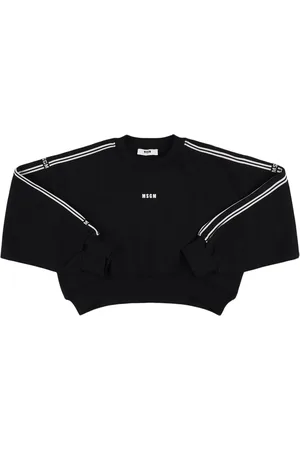 Msgm Sudadera Corta Con Logo