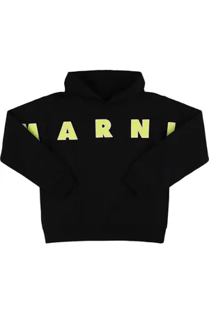 Marni Sudadera De Algodón Bordada Con Capucha