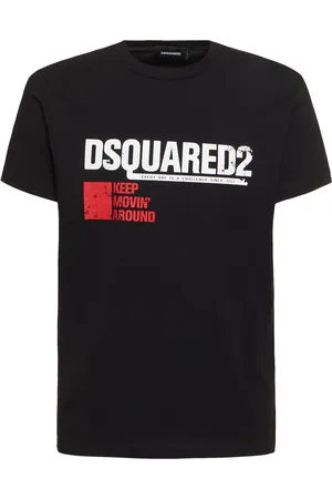 Dsquared2 Camiseta De Jersey De Algodón Con Logo