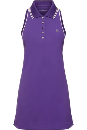 Tory Burch Vestido Corto Polo De Piqué Sin Mangas