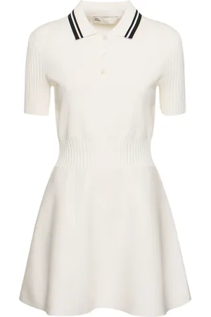 Tory Burch Vestido Corto De Punto De Techno