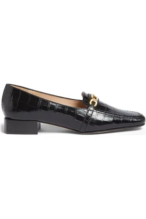 Tom Ford Mocasines De Piel Efecto Cocodrilo 25mm