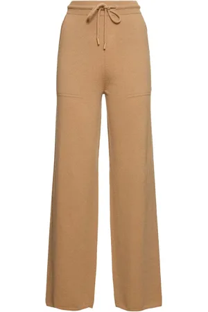Max Mara Pantalones Anchos De Lana