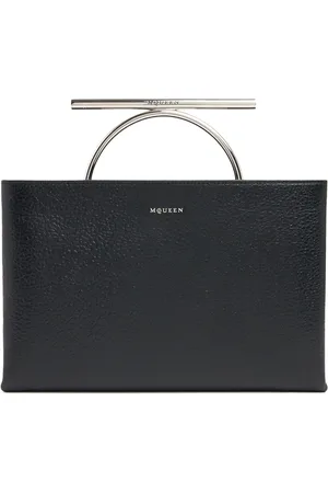 Alexander McQueen Clutch T-bar De Piel