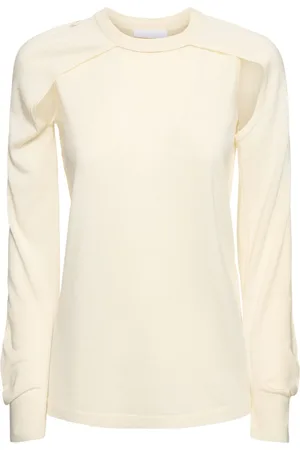 Helmut Lang Bolero De Punto De Lana Y Seda