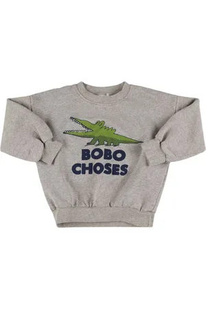 Bobo Choses Sudadera De Algodón Estampada