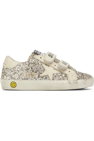 Golden Goose Sneakers Old School De Piel Glitter