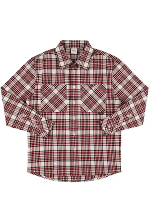 Aspesi Camisa De Algodón A Cuadros