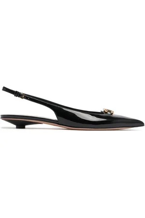 VALENTINO GARAVANI Zapatos Destalonados De Charol 20mm
