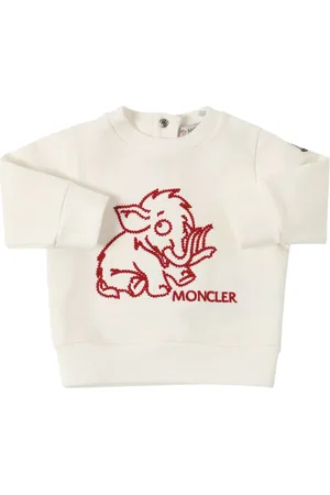 Moncler Sudadera De Algodón Con Logo