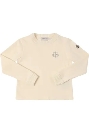 Moncler Camiseta De Algodón Con Manga Larga