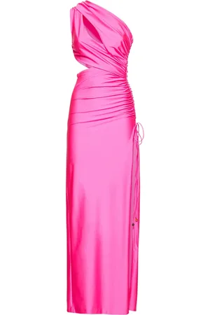 Dundas Vestido Largo De Jersey Drapeado