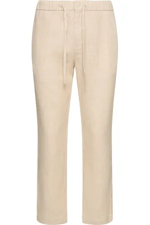 Frescobol Carioca Pantalones Chino De Lino Y Algodón