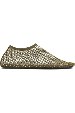 CHRISTOPHER ESBER Zapatos Planos De Malla Y Cristal 5mm
