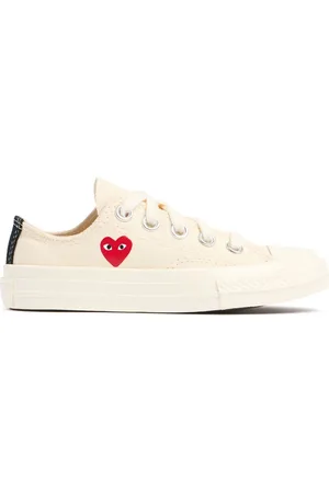 Comme des Garçons Sneakers Bajas Play Converse De Algodón