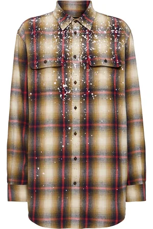 Dsquared2 Camisa Militar Grunge Brillante