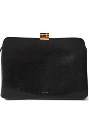 The Row Clutch Amazon De Piel Brillante