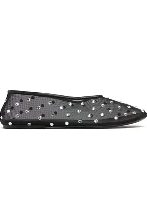 Khaite Zapatos Planos De Malla Con Decoraciones 5mm