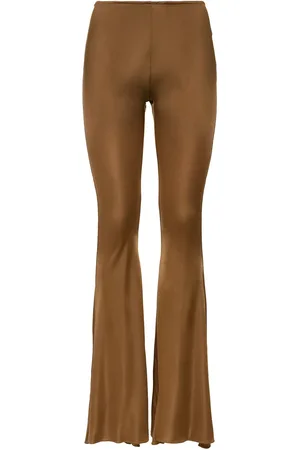 GIUSEPPE DI MORABITO Pantalones Acampanados De Jersey De Viscosa