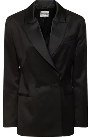 FORTE FORTE Chaqueta Esmoquin De Viscosa Y Lana