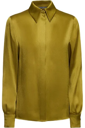 Alberta Ferretti Camisa De Satén