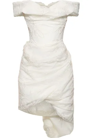 Vivienne Westwood Vestido Corto De Novia De Encaje