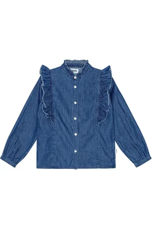 Molo Camisa De Denim De Algodón Orgánico